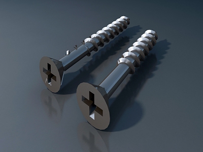 Modern Screw Hardware Phillips Screw model