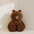 Modern ornaments Teddy bear 3d model