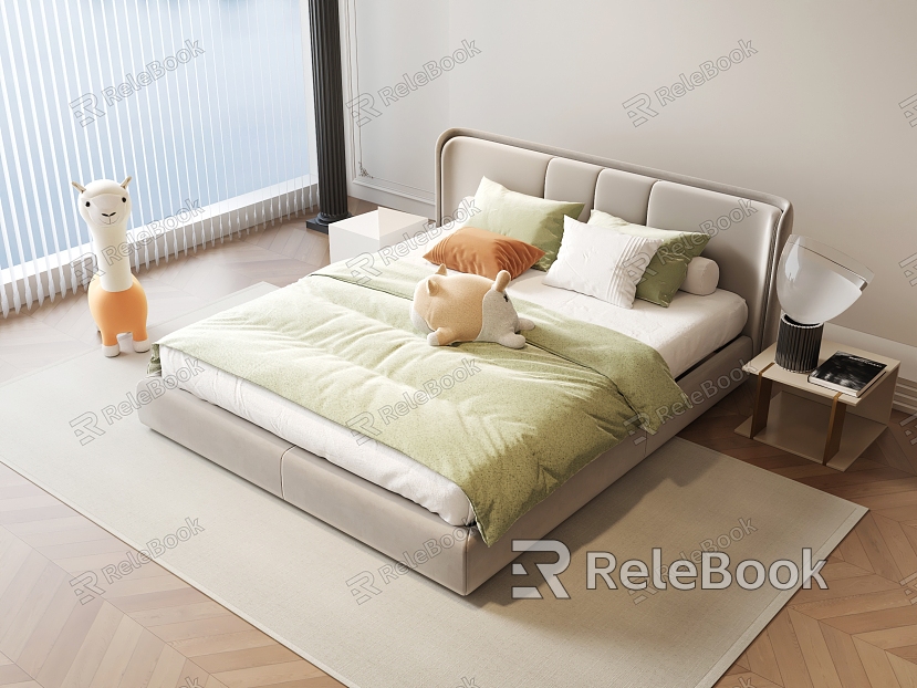 Children's bed Double bed model