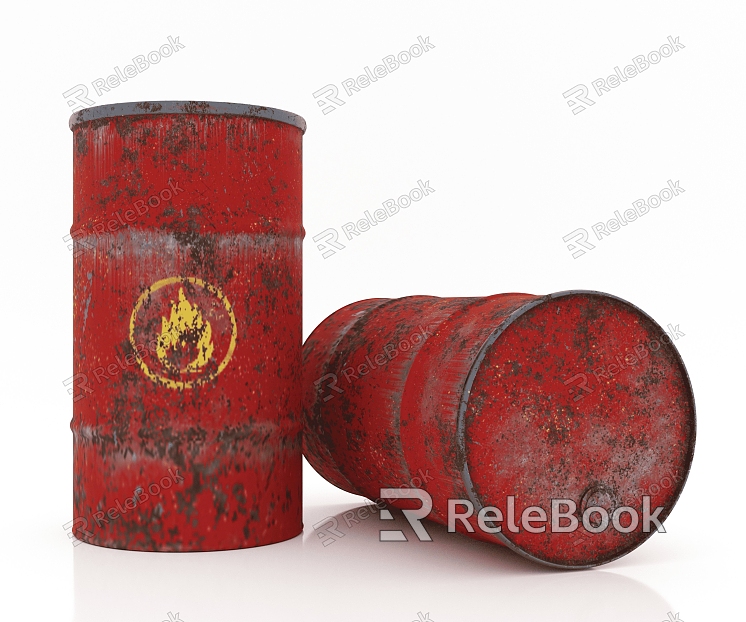 Modern gasoline barrel oil barrel gasoline barrel fuel barrel gas barrel container barrel gas storage tank fuel tank model