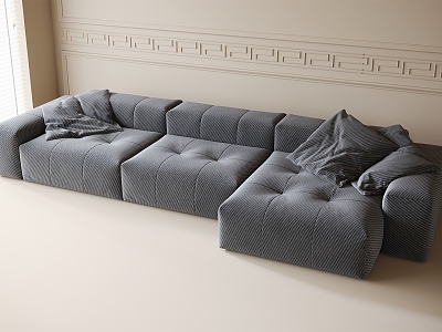 Modern Multiplayer Sofa Corner Sofa model