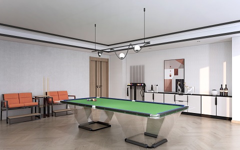 Billiard Room Entertainment Room Billiard Room Billiard 3d model