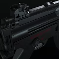 MP5K short tube version 3d model