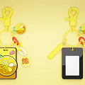 Modern Keychain 3d model