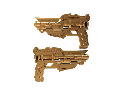 Modern Gun Metal Gun 3d model Modern Gun Metal Gun 3d model