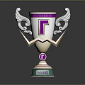 Award Winning Furniture Design With Wing Accents Purple Γ And Green KOTY 2023 Base