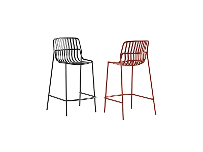 Modern Bar Chair Outdoor Bar Chair 3d model