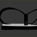 White Flip Flops With Black Straps And Textured Sole For Casual Everyday Wear