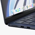 Sleek Modern Laptops With Multiple Colors Vibrant Screen And Portable Design Features 3d model