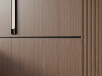 Contemporary Side Table With Sleek Wooden Design And Minimalist Lines For Living Space 3d model