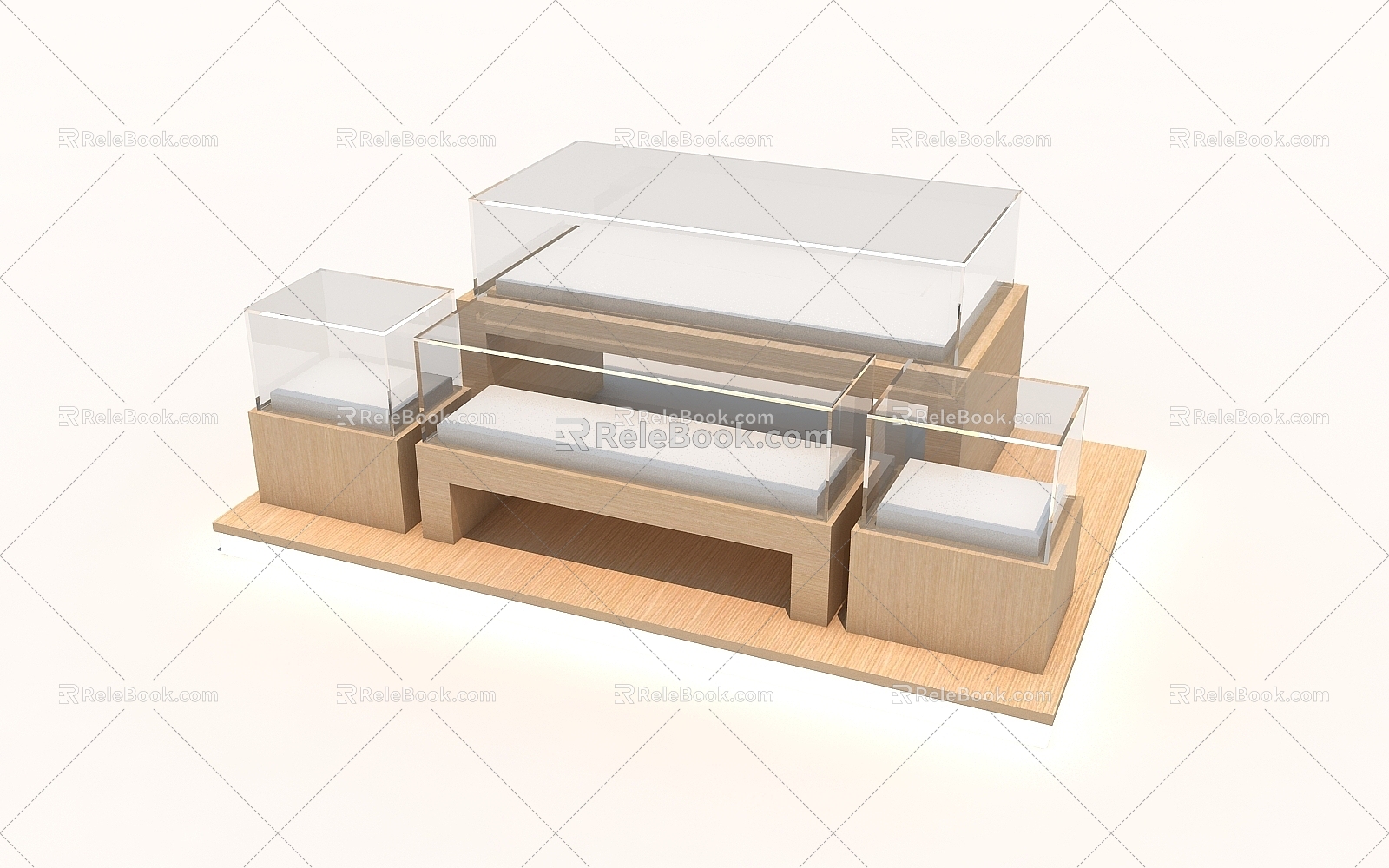 Display cabinet Display cabinet Product cabinet Display cabinet 3d model