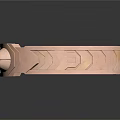 Stylish Rose Gold Ring With Carved Patterns And Eye Decorations For Daily Use