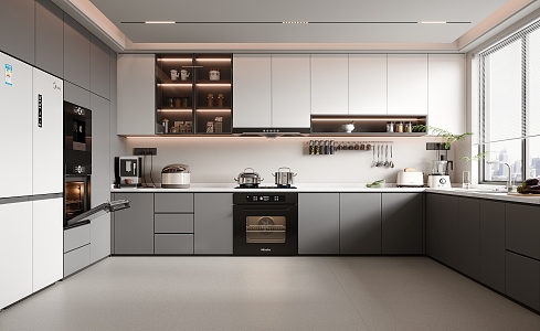 Modern Kitchen 3d model