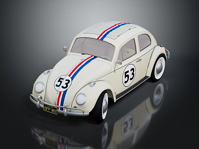 Hyundai Motor Vehicle Beetle 3d model