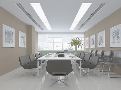 0604 Small Conference Room 1 3d model