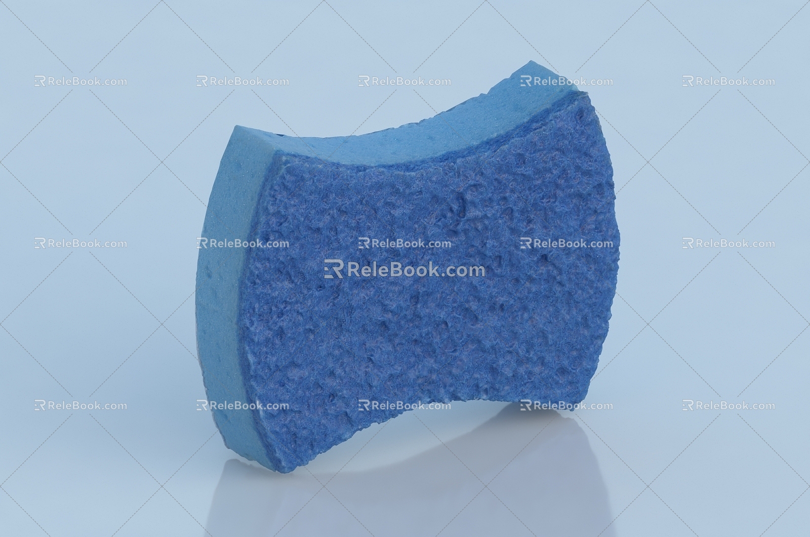 Modern scouring pad dishwashing sponge cleaning cloth dishwashing cloth dishwashing cotton 3d model