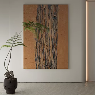 Quiet decorative painting 3d model