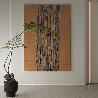 Quiet decorative painting 3d model