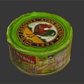 AYAM BRAND Premium Light Olive Oil Food Can With Rooster Logo Packaging Design
