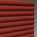 Rustic Log Wall Building Components With Natural Stacked Timber Design