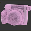 DSLR Camera Card Machine Digital Camera Digital Camera Photographic Equipment 3d model