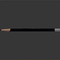 Premium Black Writing Pencil with Red Eraser Tip for School and Office Use