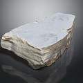 Wooden Stone Natural Slab With Gray Surface And Brown Rough Texture For Decoration