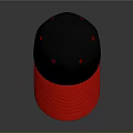 hat cap baseball cap 3d model