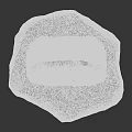 Glowing Blue Stone Tablet With Mystic Symbols On Rock Base In Sci Fi Scene
