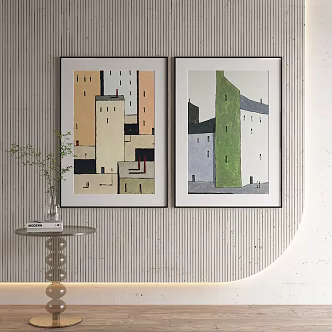 decorative painting 3d model