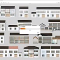 Traditional Chinese Style Buildings With Multiple Roof Designs And Architectural Features