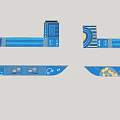 Firefighting Climbing Surface Layout Design With Safety Facilities And Markings