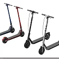 Sports Equipment Electric Scooters in Various Colors with Modern Design and Wheels