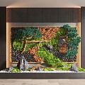 indoor landscape landscape landscape landscape plant moss landscape plant device 3d model