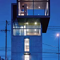 Modern Beachfront Single Family Villa with Ocean View and Contemporary Architecture
