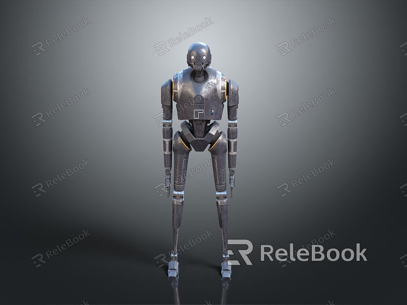 Robot Robot Assistant Small Robot Robot Butler Robot Butler Figure Game Figure model