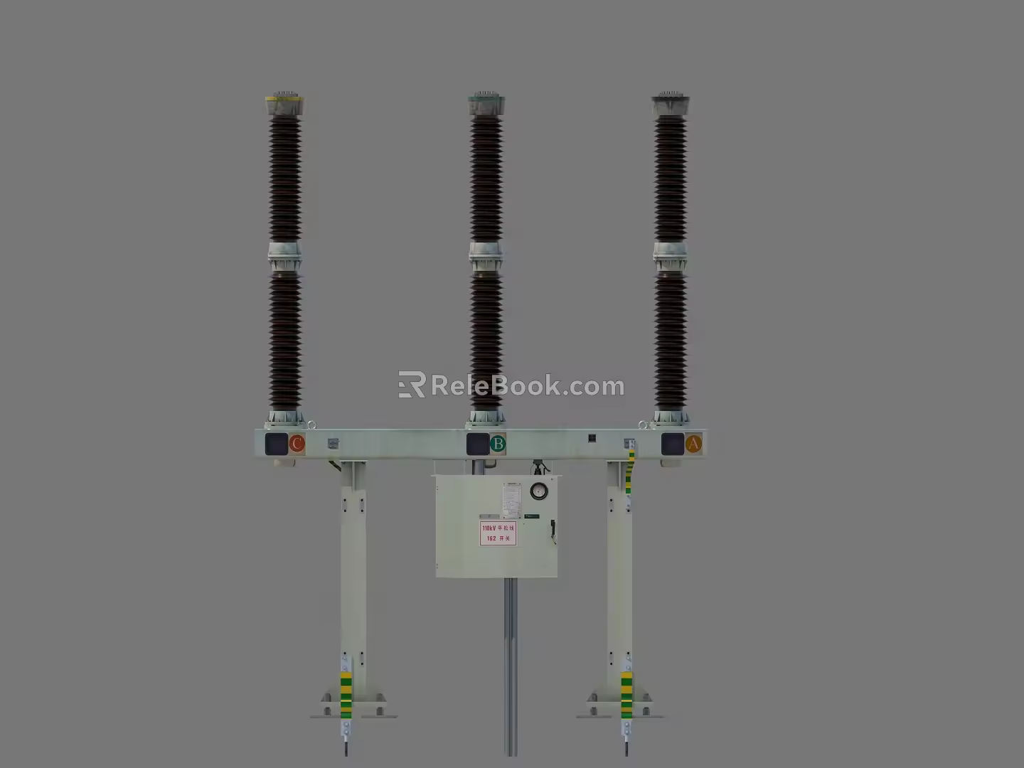 high voltage circuit breaker circuit breaker 3d model