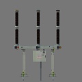 high voltage circuit breaker circuit breaker 3d model