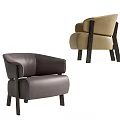 Modern single sofa 3d model