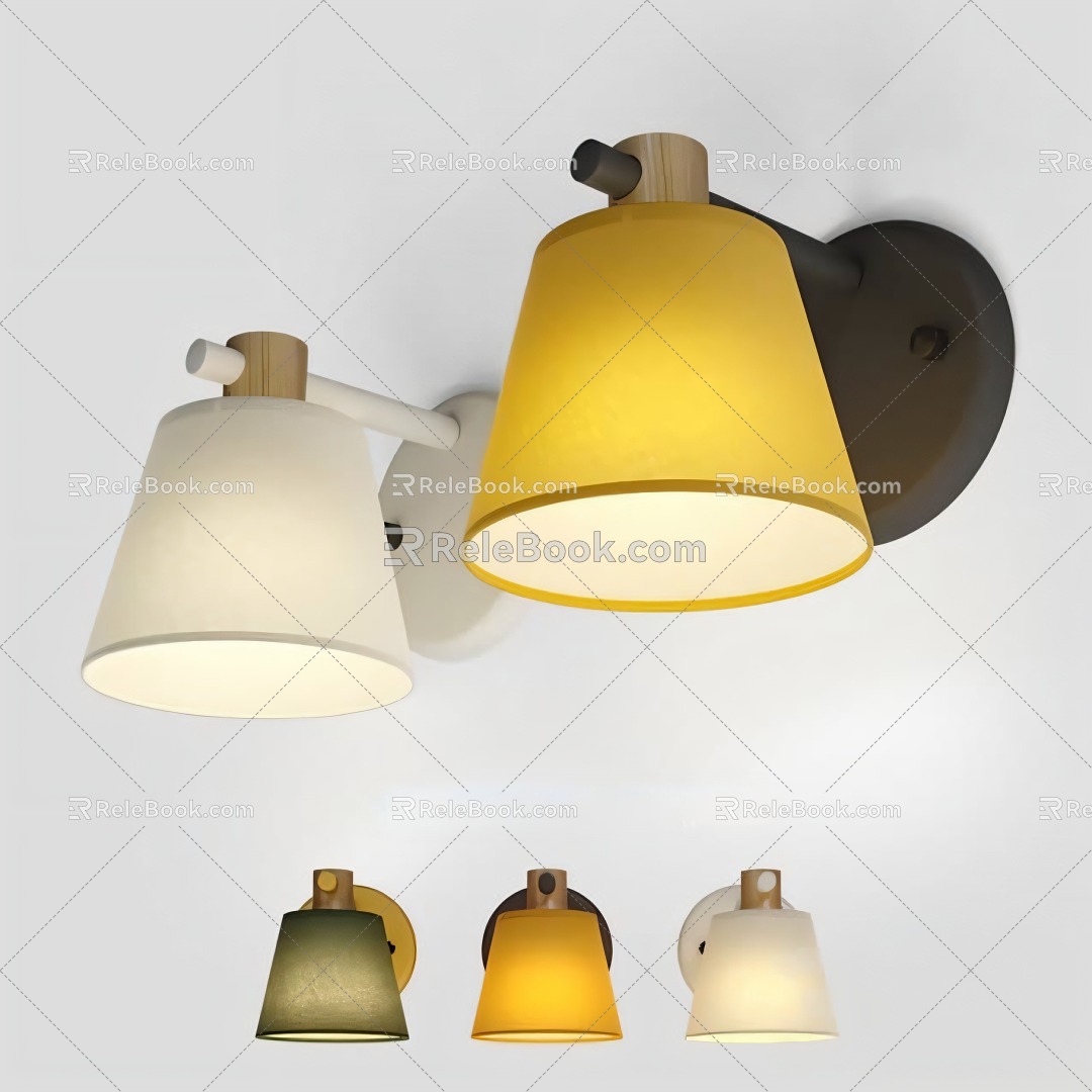 Modern wall lamp 3d model