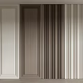 Modern wall panel 3d model