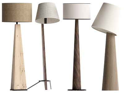 Quiet Wind Floor Lamp 3d model