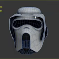 Sci-Fi Helmet Alien Helmet High Tech Helmet Game Helmet 3d model