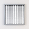 Modern Grille Light Home Grid Light 3d model