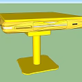 Modern mahjong machine 3d model