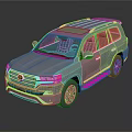 Silver Toyota SUV With Roof Rack Alloy Wheels And Sleek Body Design