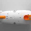 Modern Submarine 3d model