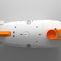 Modern Submarine 3d model