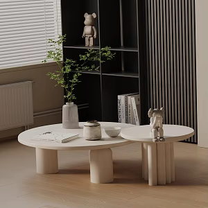 Modern coffee table 3d model