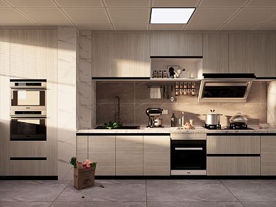 Modern Kitchen 3d model